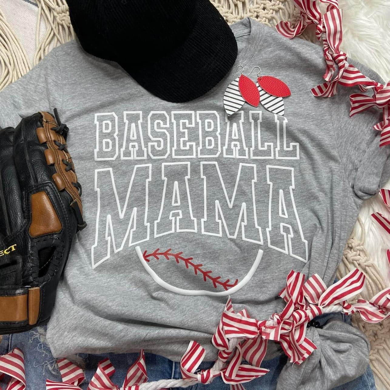 BASEBALL MAMA (SHORT SLEEVE)