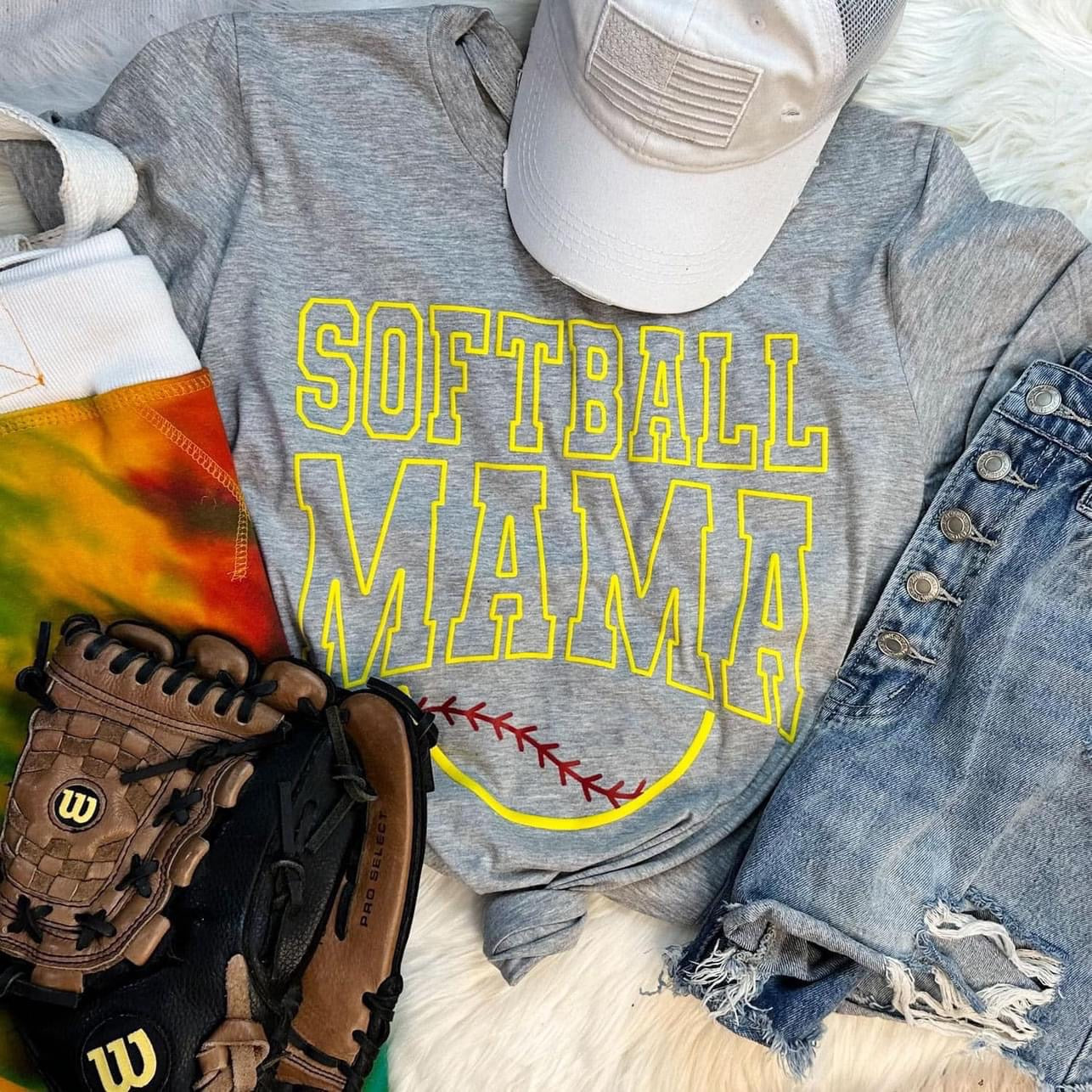 SOFTBALL MAMA (SHORT SLEEVE)