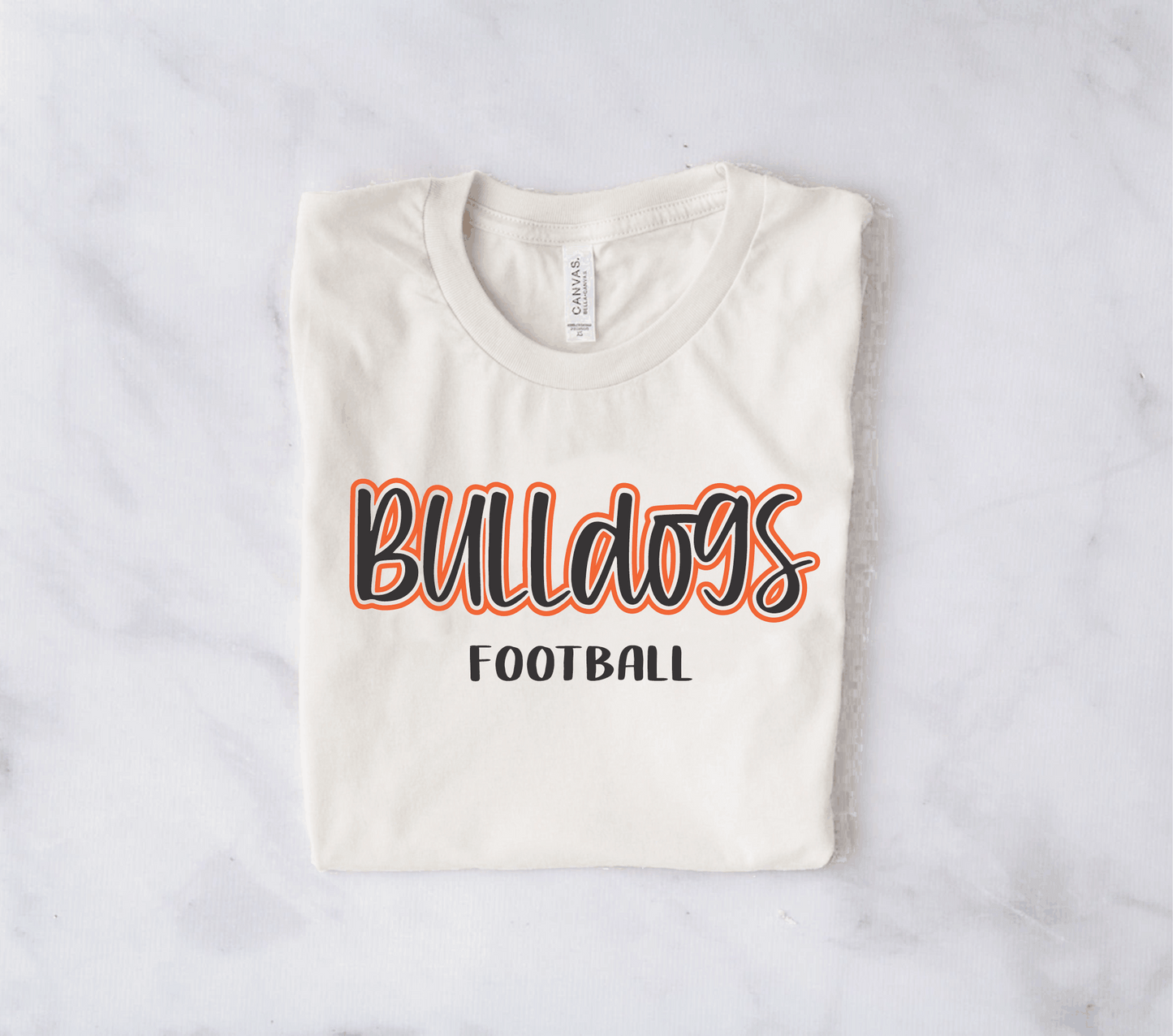 BULLDOGS PUFF OUTLINE - CREAM