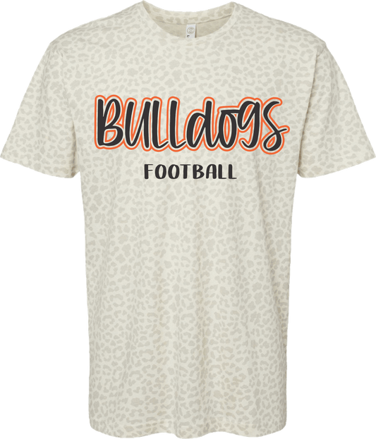 BULLDOGS PUFF OUTLINE - NATURAL LEOPARD