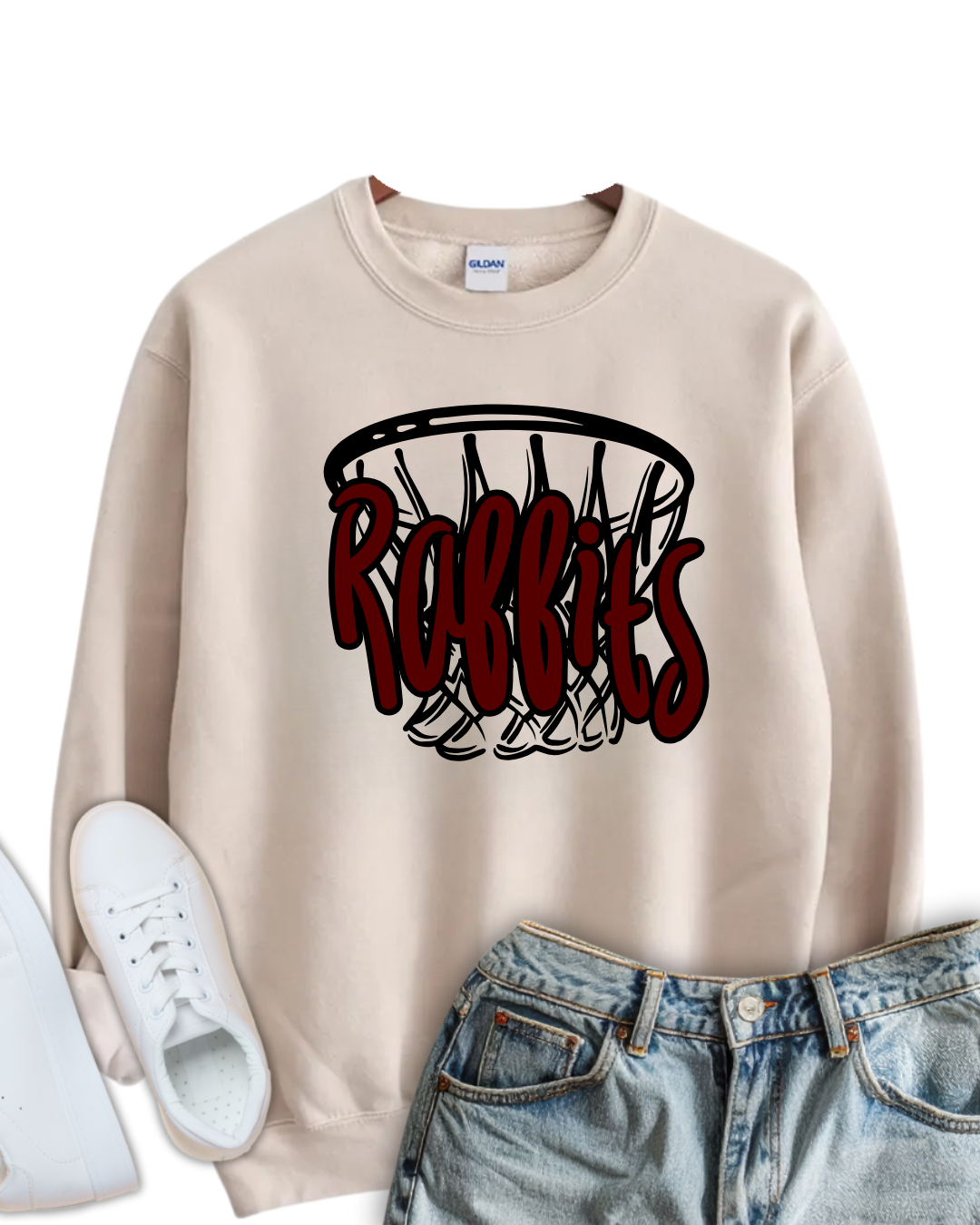 MASCOT WITH NET (CUSTOMIZABLE)