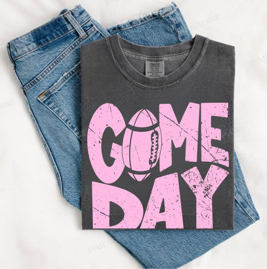 GAME DAY FOOTBALL PINK OUT (CUSTOMIZABLE)